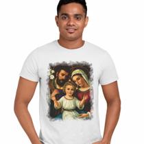 Camisa Sagrada Família de Nazaré Jesus Maria José - Web Print Estamparia