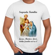 Camisa Sagrada Família Religiosa Igreja