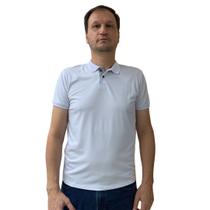 Camisa Sallo Gola Polo Slim Básica Branca 4711