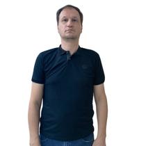 Camisa Sallo Gola Polo Slim Básica Preta 4711 Camisa Sallo Gola Polo Slim Básica Preta 4711