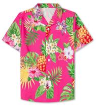 Camisa Sangtree Boys Hawaiian de manga curta floral 5-6Y