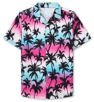 Camisa Sangtree Boys Hawaiian de manga curta floral 5-6Y