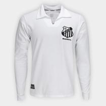 Camisa Santos 1963 Bi Mundial Manga Longa Masculina Camisa Santos 1963 Bi Mundial Manga Longa Masculina