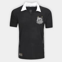 Camisa Santos 2010 Preto Retrô Mania Oficial Licenciada