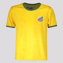 Camisa Santos Brasil Matis Juvenil Amarela Camisa Santos Brasil Matis Juvenil Amarela