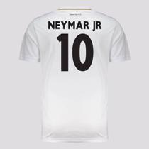Camisa Santos Deslocar 10 Neymar Jr Branca Camisa Santos Deslocar 10 Neymar Jr Branca