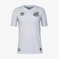 Camisa Santos I 2024 Neymar n10 Jogador Umbro Masculina - Branco+Preto