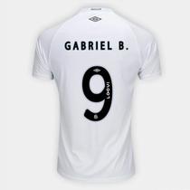 Camisa Santos I 25/26 Gabriel B. N 9 Torcedor Umbro Masculina