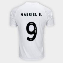 Camisa Santos I Supporter 25/26 Gabriel B. N 9 Torcedor Umbro Masculina