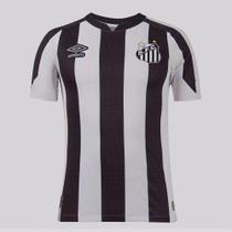 Camisa Santos II 2022 Umbro Masculina - Preto+Branco