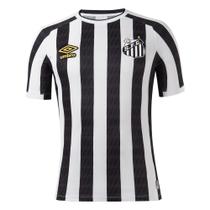 Camisa Santos II 21/22 Umbro Masculina - Branco+Preto