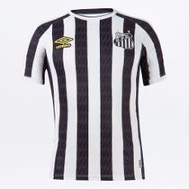 Camisa Santos II 21/22 Umbro Masculina - Branco+Preto