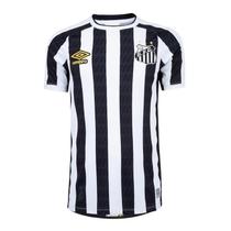Camisa Santos II 21/22 Umbro Masculina - Branco+Preto