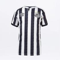 Camisa Santos Juvenil II 20/21 s/n Torcedor Umbro - Branco+Preto Camisa Santos Juvenil II 20/21 s/n Torcedor Umbro - Branco+Preto