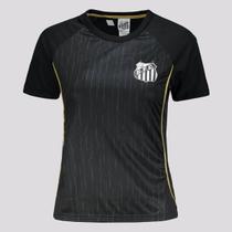 Camisa Santos Metaverse Feminina Preta