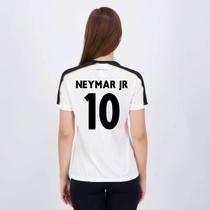 Camisa Santos Neymar JR 10 Dawn Feminina Branca