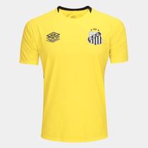 Camisa Santos Treino 25/26 Umbro Masculina - Amarelo
