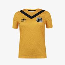 Camisa Santos Umbro 2024 Baby Look Uniforme 3 Torcedora - Feminina