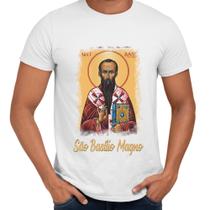 Camisa São Basílio Magno Religiosa Igreja