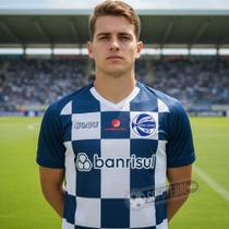 Camisa São José de Porto Alegre - Modelo I Azul e Branca GG (XL)
