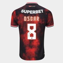 Camisa São Paulo 24/25 III Oscar n 8 Torcedor Comemorativa New Balance Masculina Camisa São Paulo 24/25 III Oscar n 8 Torcedor Comemorativa New Balance Masculina
