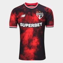Camisa São Paulo 24/25 s/n Jogador Comemorativa New Balance Masculina Camisa São Paulo 24/25 s/n Jogador Comemorativa New Balance Masculina