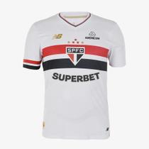 Camisa São Paulo 25/26 Home Jogador New Balance Masculina - Branco