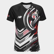 Camisa São Paulo 25/26 s/n Pré Jogo New Balance Feminina Camisa São Paulo 25/26 s/n Pré Jogo New Balance Feminina