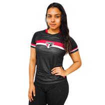 Camisa São Paulo Baby Look Champs - Feminina