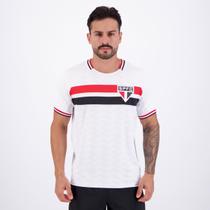 Camisa São Paulo Bench Raglan Branca Camisa São Paulo Bench Raglan Branca
