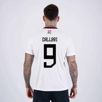 Camisa São Paulo Calleri 9 Amago Branca Camisa São Paulo Calleri 9 Amago Branca