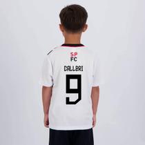 Camisa São Paulo Calleri 9 Amago Infantil