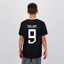 Camisa São Paulo Calleri 9 Change Infantil Preta