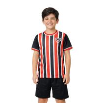 Camisa São Paulo Classmate Infantil Preto e Vermelho - Camisa São Paulo Classmate Infantil Preto e Vermelho -