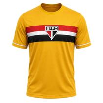 Camisa São Paulo Fabula Especial Brasil Amarelo - Masculino Tamanho:MCor:Amarelo Camisa São Paulo Fabula Especial Brasil Amarelo - Masculino Tamanho:MCor:Amarelo