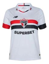 Camisa São Paulo Feminina Jogo 1 2024 Torcedora New Balance