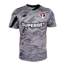 Camisa São Paulo Goleiro New Balance 24/25 Cinza