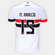 Camisa São Paulo I 24/25 Michel Araújo 15 - Torcedor New Balance Masculina