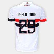 Camisa São Paulo I 24/25 Pablo Maia 29 - Torcedor New Balance Masculina