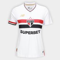 Camisa São Paulo I 25/26 Torcedor New Balance Feminina Camisa São Paulo I 25/26 Torcedor New Balance Feminina