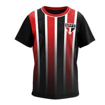 Camisa São Paulo Infantil Juvenil Romper Oficial Licenciada