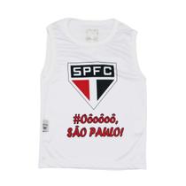 Camisa São Paulo Infantil Regata Oficial Torcida Revedor