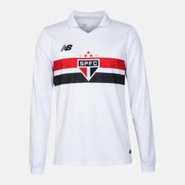 Camisa São Paulo NB Masculina Manga longa 2024 Home Branca