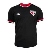 Camisa São Paulo New Balance 2024 Retrô Preta - Masculino
