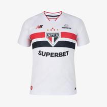 Camisa São Paulo New Balance 2026 Uniforme 1 Jogador - Masculino Tamanho:GCor:Branco