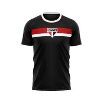 Camisa Sao Paulo Pristine Preta Camisa Sao Paulo Pristine Preta