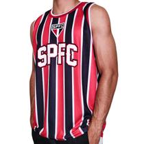 Camisa São Paulo Regata Basquete SPFC Listrada - Masculino - SPR