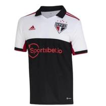 Camisa São Paulo Retro III 22/23 Torcedor Masculina - Preto Vermelho