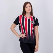 Camisa São Paulo Romper Feminina Camisa São Paulo Romper Feminina
