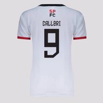 Camisa São Paulo Tela 9 Calleri Feminina Branca